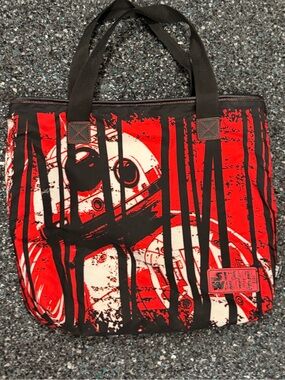 Disney Store Star Wars BB-8 Tote/Shoulder Bag Red Black White One Size